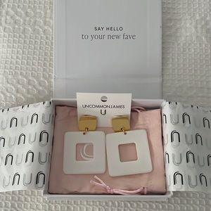 Brand new Uncommon James by Kristen Cavaleri earrings